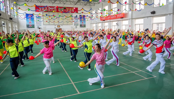 2024年孝义市老体协健身操培训班开班(图4)