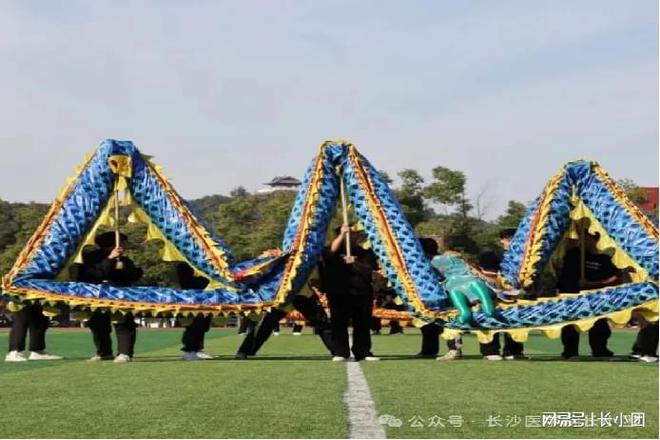 快来看！长医运动会开幕式上闪亮的你！(图3)