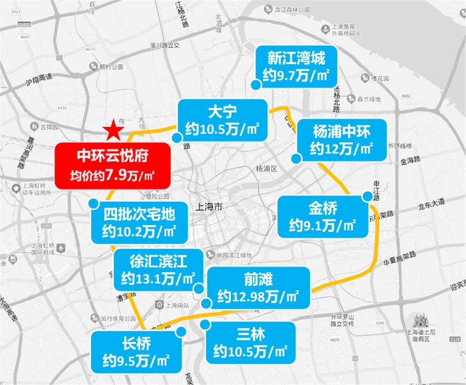 中环云悦府（2025首发）中环云悦府楼盘图文资料户型及价格(图1)