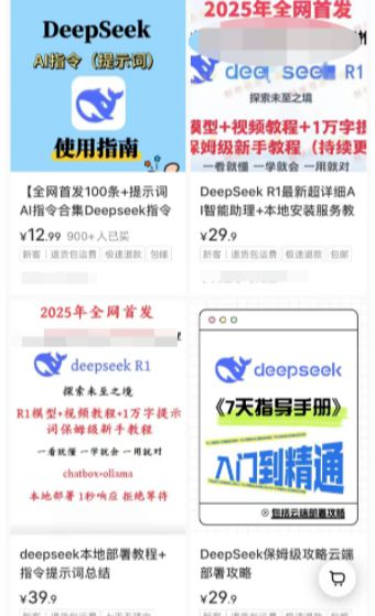 九游体育：DeepSeek爆火培训课涌现有人卖课短短几天收入超5万(图1)