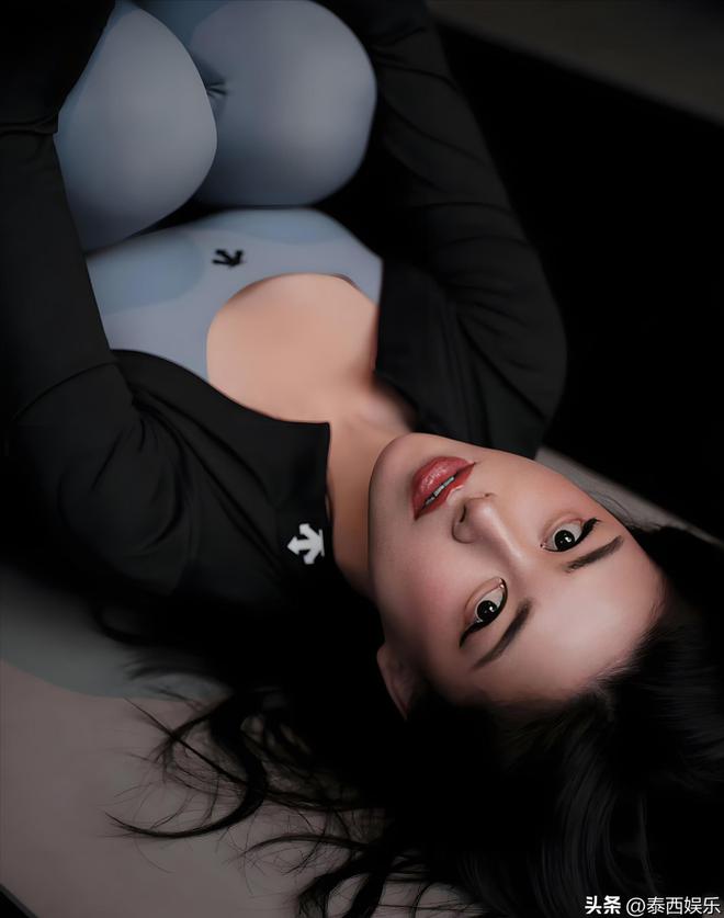 朱珠瑜伽服秀黄金腰臀比网友：夺命的腰夺魂的臀(图5)