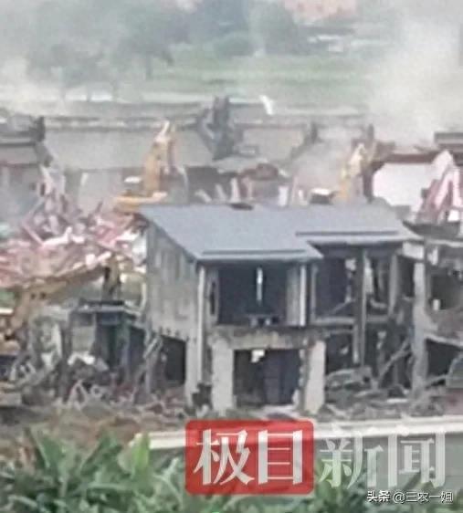 违建豪宅“英之园”已连夜拆除数十台挖机正在作业回应(图1)