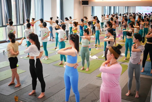 【健身瑜伽健康中国】2024年全国健身瑜伽公益活动（南京站）成功举办(图3)