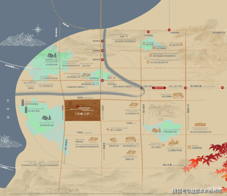 苏州楼市新政下蓝城丹枫云庐：桃花源团队打造宋风雅韵太湖新城标杆(图3)