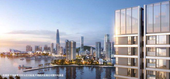 九游体育网站：深圳本季度最热门的公寓！蛇口「望海玥」售楼处发布(图9)