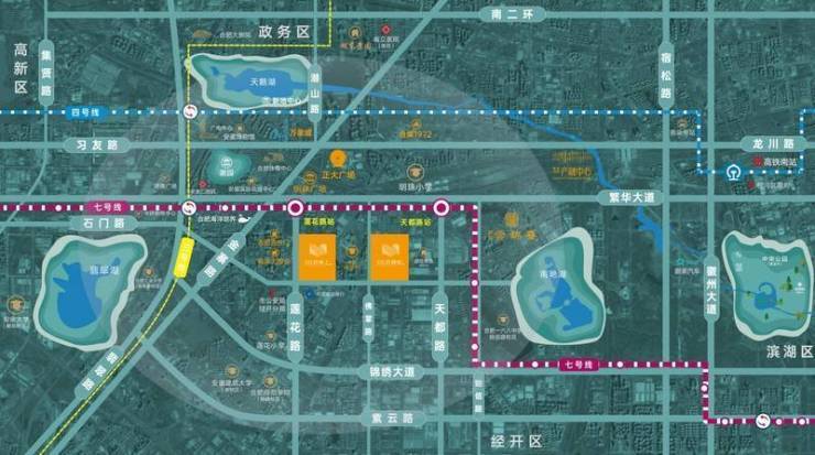 皖投云启锦上花园重磅发布：品质生活的资源保障(图2)