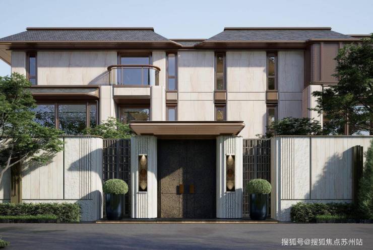 九游体育网站:苏州凤栖东方楼盘-凤栖东方224-455㎡湖居叠院合院-绿城管理央企承建(图2)