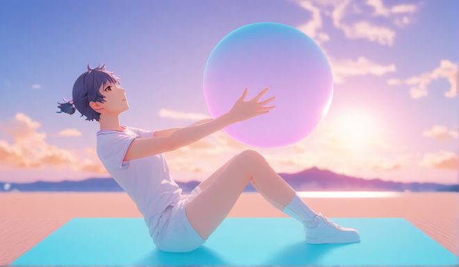 告别枯燥健身瑜伽健身球让你事半功倍(图3)