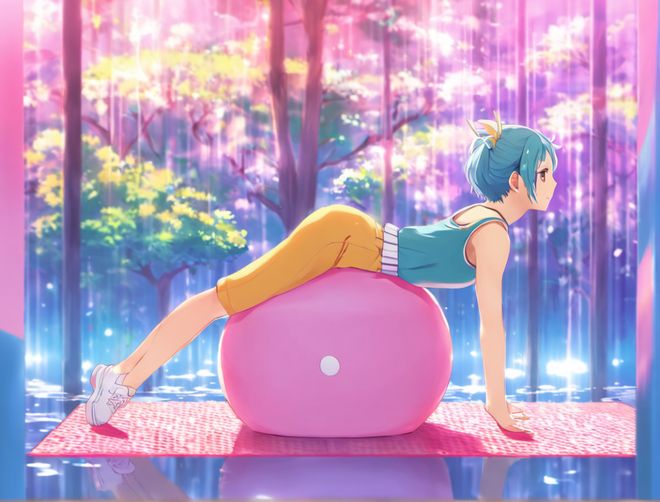 告别枯燥健身瑜伽健身球让你事半功倍(图4)